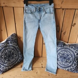 Levi Strauss Co 510 Mens Jeans Light Wash Slim Fit Size 28x30 (See Measurements)